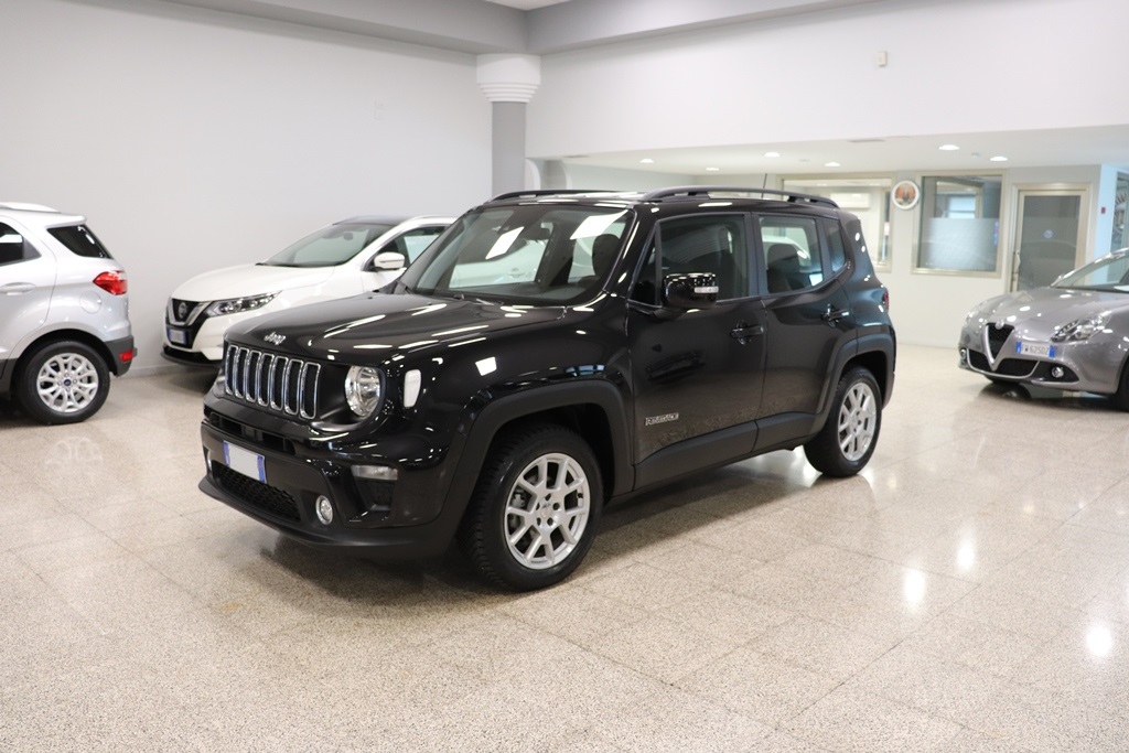 JEEP Jeep renegade 1.6 m-jet 16v 120cv ddct e6d-temp ss my19 longitude ( cruise - clima bizona - navi 8,4 - bt - mirror - cerchi 17 - sensori p. )